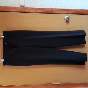 Women's Sag Harbor Stretch Black Dress Slacks, Size 10